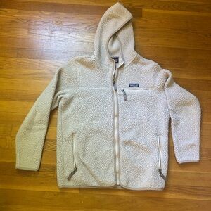 Patagonia Women’s Retro Pile Fleece Zip Up Hoodie
